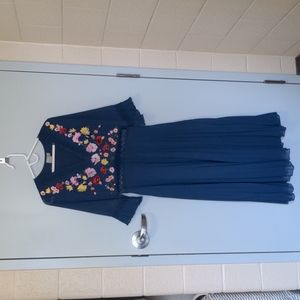 Embroidered ASOS cottagecore dress